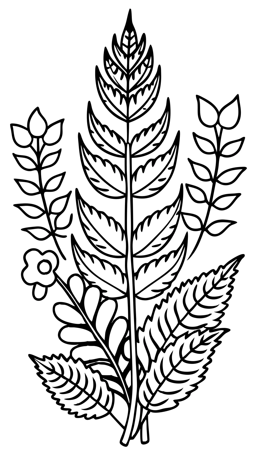 plant printable coloring pages